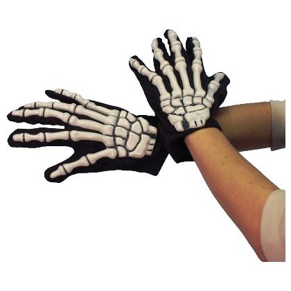 kostlivecké rukavice velké