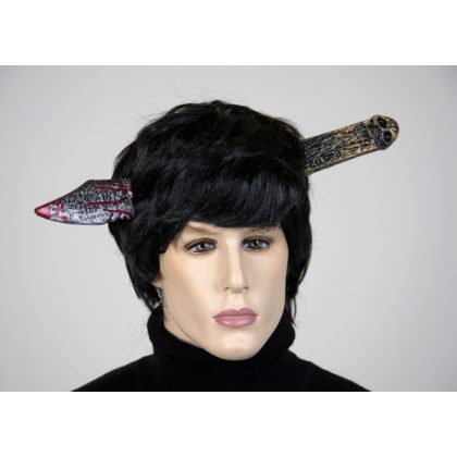 nůž v hlavě na sponě