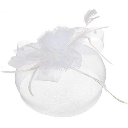 Foto - ozdoba do vlasů bílá