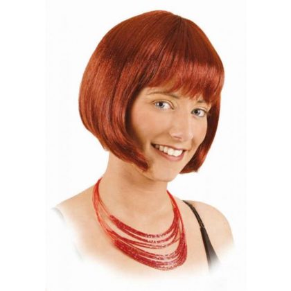 dámská sexy paruka Lola mahagon