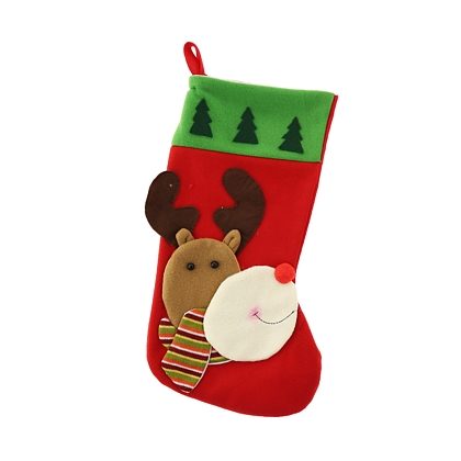 vánoční punčocha - sob v šátku