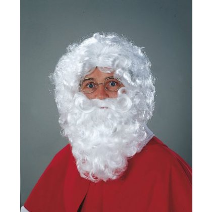 paruka Santa bílá