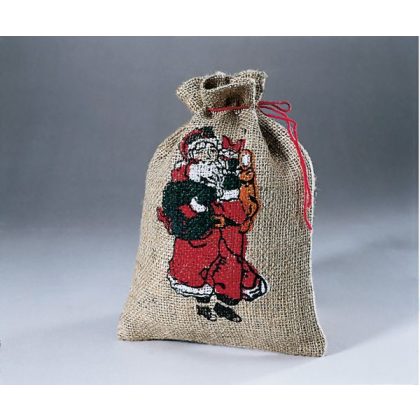 vánoční jutový pytel III