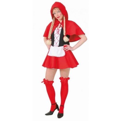 dámský kostým červená karkulka