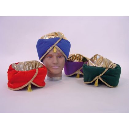 sametový turban