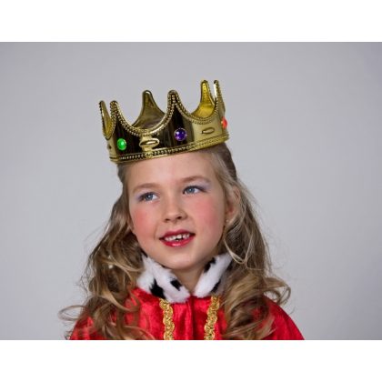 královská korunka zlatá dětská