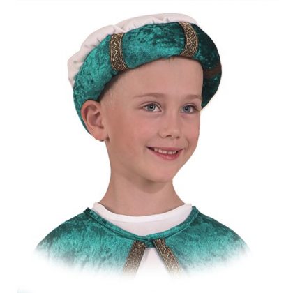 dětský turban zelený