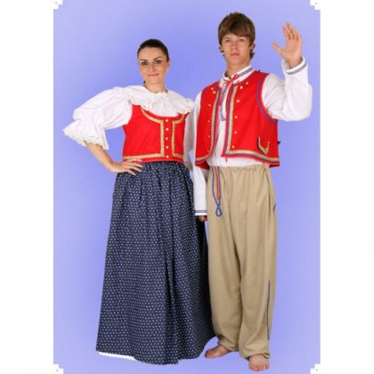kostým lidový kroj ženský