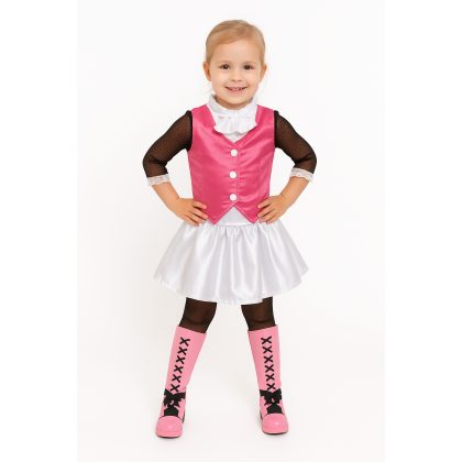 licenční dívčí kostým Draculaura Monster High 3-4 roky