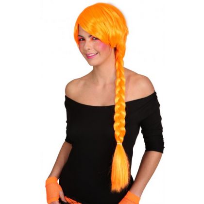 paruka s dlouhým copem