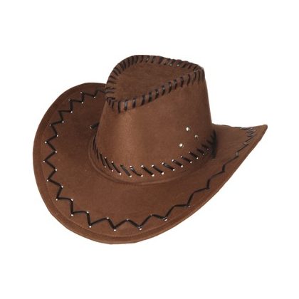 kovbojský klobouk hnědý