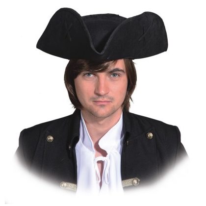 třírohý klobouk de luxe