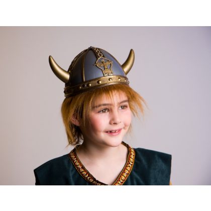 viking helma de luxe dětská s vlasy