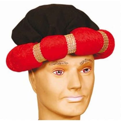 turban červený