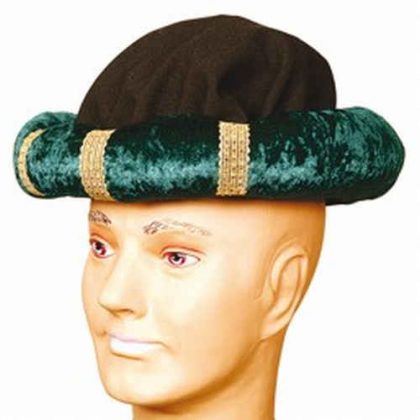 turban tmavě zelený