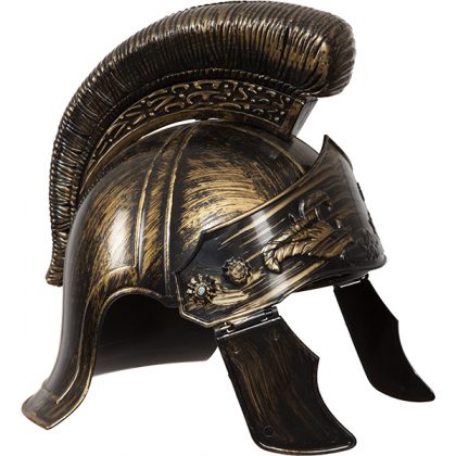 římská helma bronzová