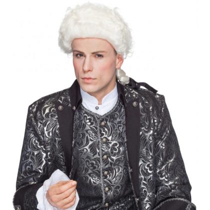 paruka Amadeus bílá