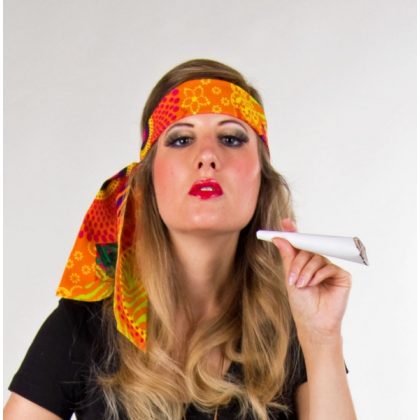 hippies čelenka barevná