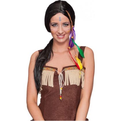paruka Indiánka de luxe