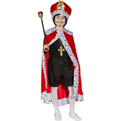 dětský kostým královský plášť