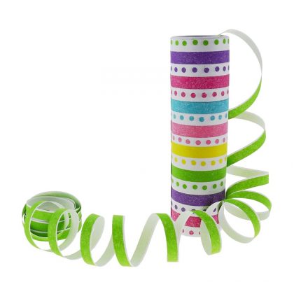 papírová serpentýna barevná