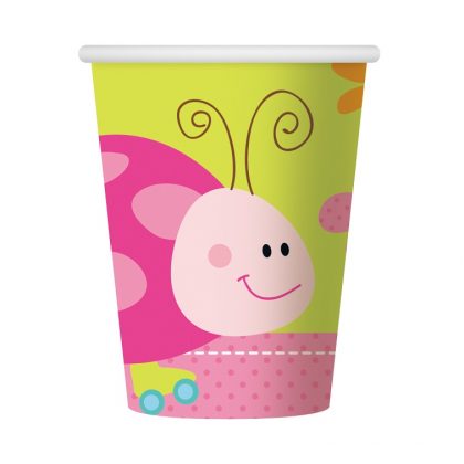 papírové kelímky beruška