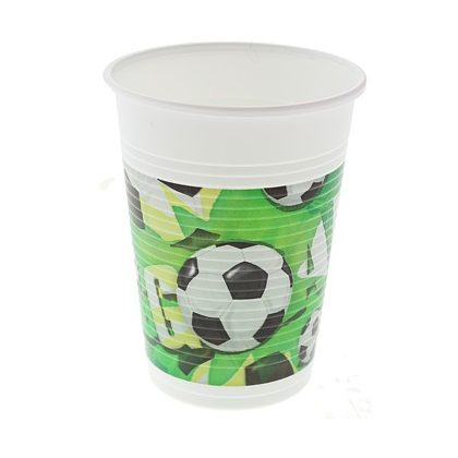 plastové kelímky fotbal