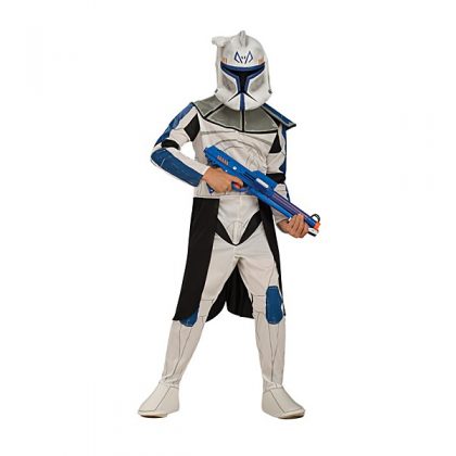 licenční chlapecký kostým Blue Clonetrooper
