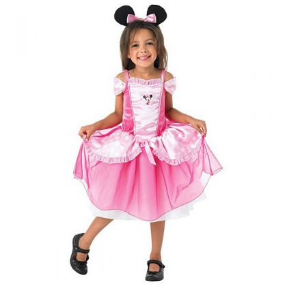 licenční dívčí kostým Minnie Mouse Pink Balerina