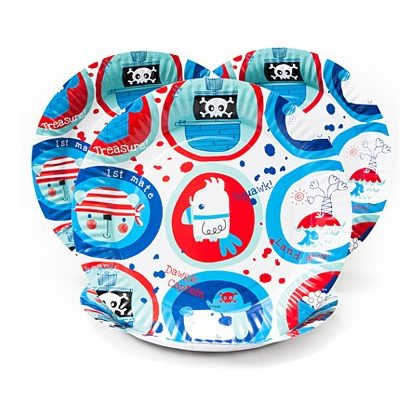 papírové talířky Ahoj, 23 cm