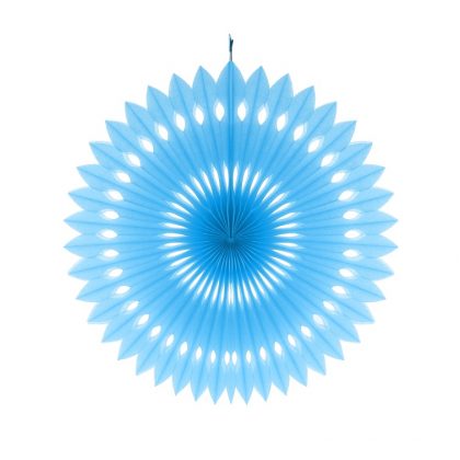 ozdobná rozeta modrá