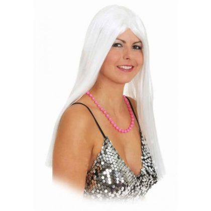 paruka bílá extra dlouhá