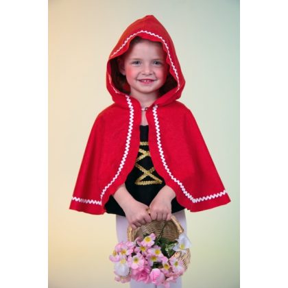 dětská kápě červená karkulka
