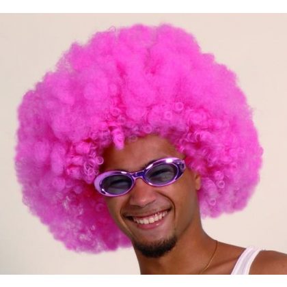 Afro obří růžové