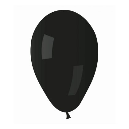 černé balónky 8 "  100 ks