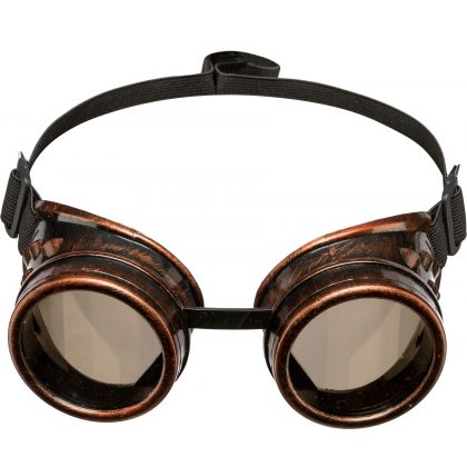brýle steam punk bronzové