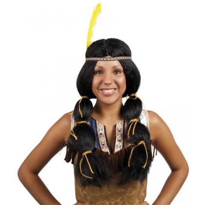 Paruka indiánka Pocahontas