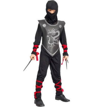 dětský kostým Ninja de luxe