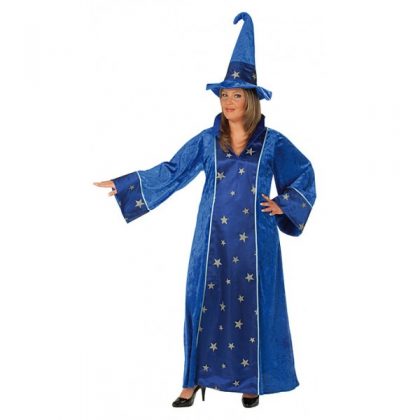 kostým čarodějnice-kouzelnice s kloboukem