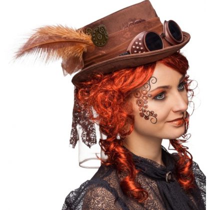 cylindr Steam Punk hnědý