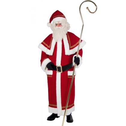 kostým Santa Claus s pelerínou