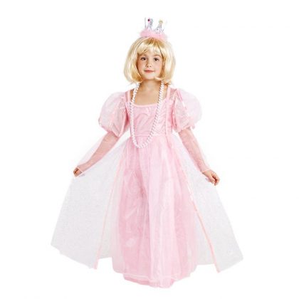 dětské šaty růžová princezna s tylem 134-140 cm