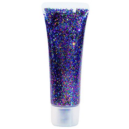 glittergel multikolorový