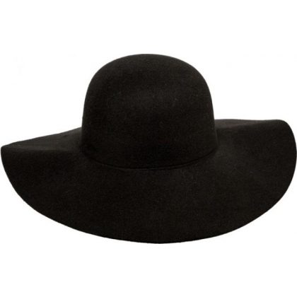 Foto - černý klobouk dámský