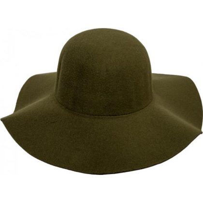 zelený klobouk dámský