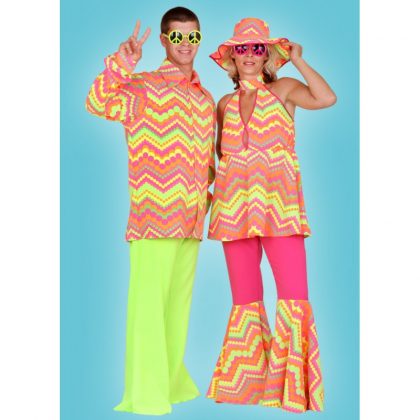 karnevalový kostým hippie muž