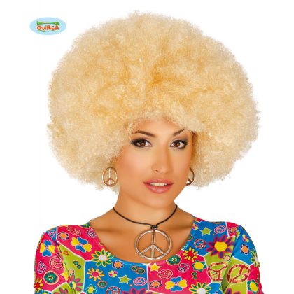 extra blond afro