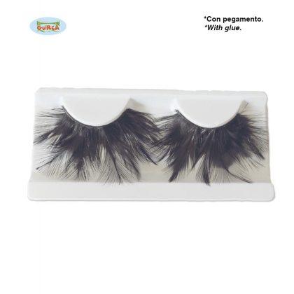 Foto - černé řasy peříčka