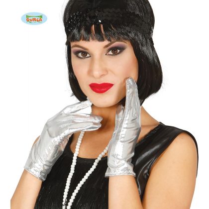 Foto - stříbrné rukavičky