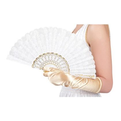 Foto - vějíř bílý Granada